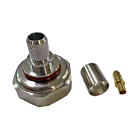 Connecteur coaxial en laiton L29-C-J7, connecteur mâle DIN L29 à sertir pour câbles RG8 RG213, fourni par l'usine