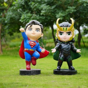 Escultura de Héroes de <span class=keywords><strong>Marvel</strong></span>, Adorno Navideño para Exteriores con Figuras de Spider-Man, Iron Man y Hulk, de Resina de Fibra de Vidrio para Interiores/Exteriores - Product Image 3