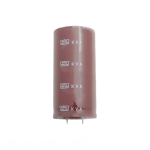 ตัวเก็บประจุแบบ Through Hole ยี่ห้อ Manufacturer Channel รุ่น CAP ALUM 450V POLAR 970 uF  EKVA451VSN971MA60S - Product Image 1