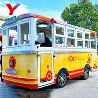 Mini Train touristique de luxe électrique personnalisé Navette Bus touristique Voiture
