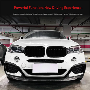 Veidt 适用于2015-2019年宝马X6 F16 <span class=keywords><strong>M</strong></span> Sport前扰流板出风口车贴跨境改装件 - Product Image 3