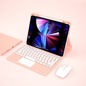 TrackPad portalápices funda <span class=keywords><strong>para</strong></span> teclado y ratón <span class=keywords><strong>para</strong></span> iPad 10,2 funda 9th 8th 7th 10th Gen <span class=keywords><strong>para</strong></span> iPad 9,7 Air 1 2 3 4 5 10,9 10,5 Pro 11 - Product Image 5