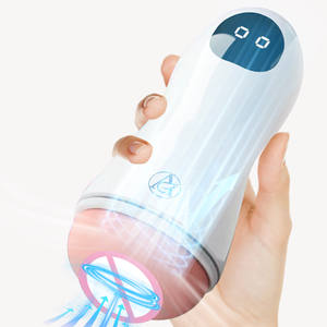 男性用セックスおもちゃ超ソフトTPE素材とテクスチャーのあるインナースリーブ肌感のリアルなマスターブレーター吸引カップベース - Product Image 2