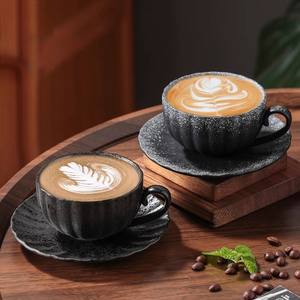 Juego <span class=keywords><strong>de</strong></span> Taza y Platillo <span class=keywords><strong>de</strong></span> Cerámica Estilo Europeo <span class=keywords><strong>de</strong></span> 200 ml Personalizado para Café Latte, Cappuccino, Recuerdos <span class=keywords><strong>de</strong></span> Boda y Regalos Corporativos - Product Image 1