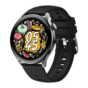 2021 jam tangan produk baru 3 S88 jam tangan pintar panggilan BT tombol putar jam tangan pintar denyut jantung pemakaian 3