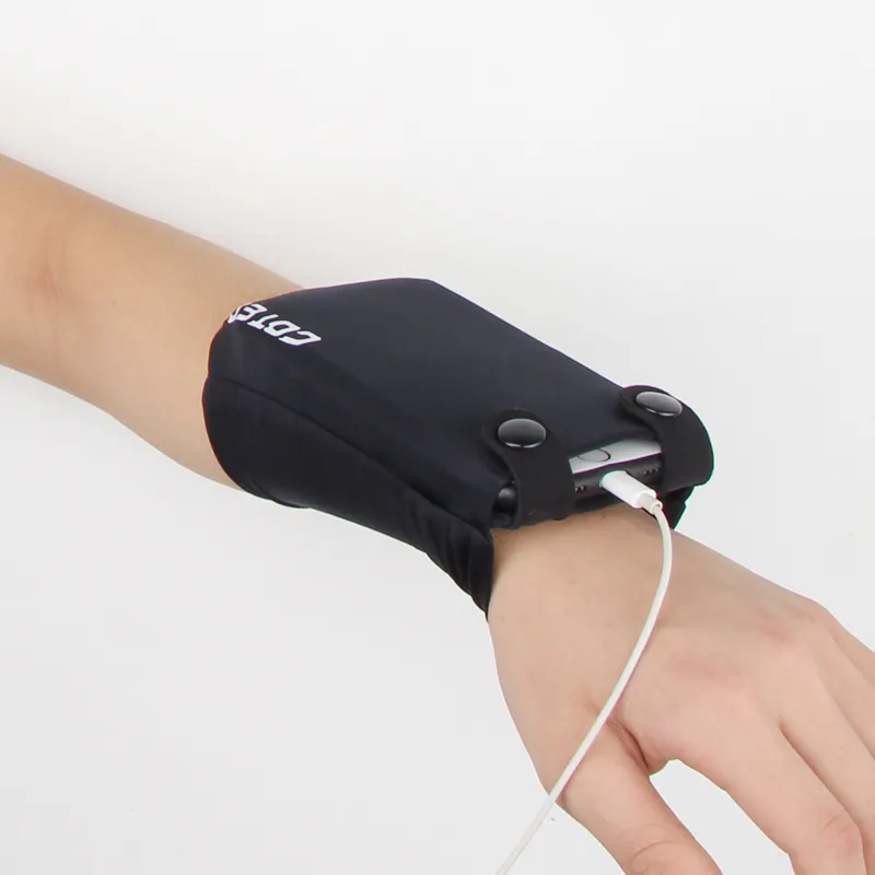 New Mobile Phone Bags Arm bag Ultra-thin stretch wrist bag Running arm band wrist band