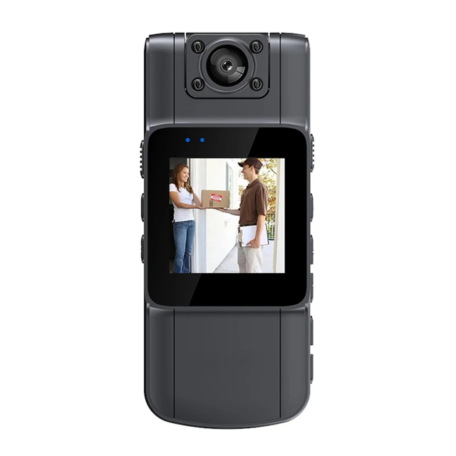A22 HD 1080P Sports Camera with LED Screen Infrared Night Vision Digital Small Camcorder Clip Cam MicroSD for Home Office