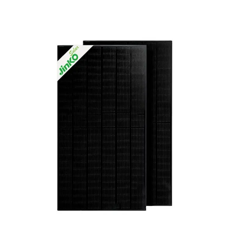 Jinko painéis solares todos pretos de vidro único 420w 430w 440w