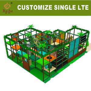 Aire de jeux intérieure à thème BAIHE Jungle populaire auprès des enfants en Indonésie Malaisie aux Philippines - Product Image 3