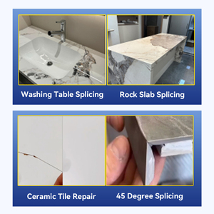 <span class=keywords><strong>Adhesivo</strong></span> Epoxi AB de Secado Rápido 400ml <span class=keywords><strong>para</strong></span> Reparación de Pisos y Superficies <span class=keywords><strong>Adhesivo</strong></span> de Componente AB Impermeable Antimoho - Product Image 5
