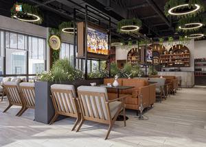 Quiosco Moderno para Cafetería y Restaurante |   Mostradores y Accesorios de Exhibición de Diseño Personalizado |   Servicio de Construcción Llave en Mano, Diseño de Mostrador para Cafetería - Product Image 4