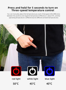 Nouveau gilet chauffant électrique pour homme, fonctionnel, USB 5V, rechargeable, à piles, pas cher, pour le ski d'hiver - Product Image 3