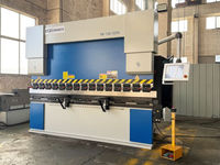 WE67K 130T 3200mm CT15 Sistema Electrohidráulico Servo Prensa Freno Doblado de alta eficiencia Ventas directas de fábrica para aluminio
