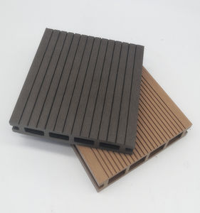 <span class=keywords><strong>25mm</strong></span> Hoge Kwaliteit Eco-vriendelijke Waterdichte Antislip <span class=keywords><strong>WPC</strong></span> Vierkante Holle Terrasdelen 5 Jaar Garantie voor Zwembad Tuin Vloeren - Product Image 3