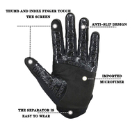 Vente chaude tir anti-crevaison auto-défense M dur Knuckle une corde rapide gants de sécurité tactiques personnalisés pour les hommes