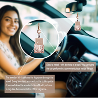 Désodorisant Personnalisé pour Voiture et Maison, Diffuseur de Parfum pour Voiture, Accessoires Intérieurs pour Voitures d'Occasion, Mini Parfum pour Voiture, Nouveautés 2026