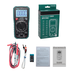 Multímetro Fuzrr Serie FR133C de 4000 Lecturas, Bajo Precio, 600V CA 10A, Ohmios, True RMS, Rango Automático, Pantalla de 4 Dígitos, Material ABS - Product Image 2