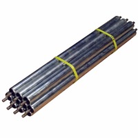 Rouleau de convoyeur industriel personnalisé, 1 pièce, roue en caoutchouc Pu, rouleau en polyuréthane