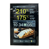 Horno Eléctrico de Convección para Panadería con Cargador, Horno Eléctrico de Doble Puerta para Hornear Pan