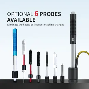 Testeur de dureté Leeb portable, duromètre à rebond pour métal, acier, HL, HB, HRC, HRA, HV, gemmes - Product Image 5