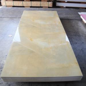 Tấm tường nhựa <span class=keywords><strong>PVC</strong></span> bóng cao với thiết kế bằng đá cẩm thạch chống thấm nước và chống ẩm cho khách sạn và văn phòng Bảo hành 1 năm - Product Image 3