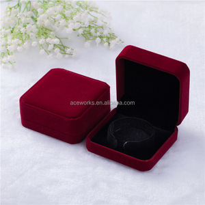 Boîte à bijoux personnalisée de haute qualité, prix de gros, pour cadeau de mariage ou cadeau d'anniversaire, boîte à bracelet, boîte à bijoux en velours - Product Image 5
