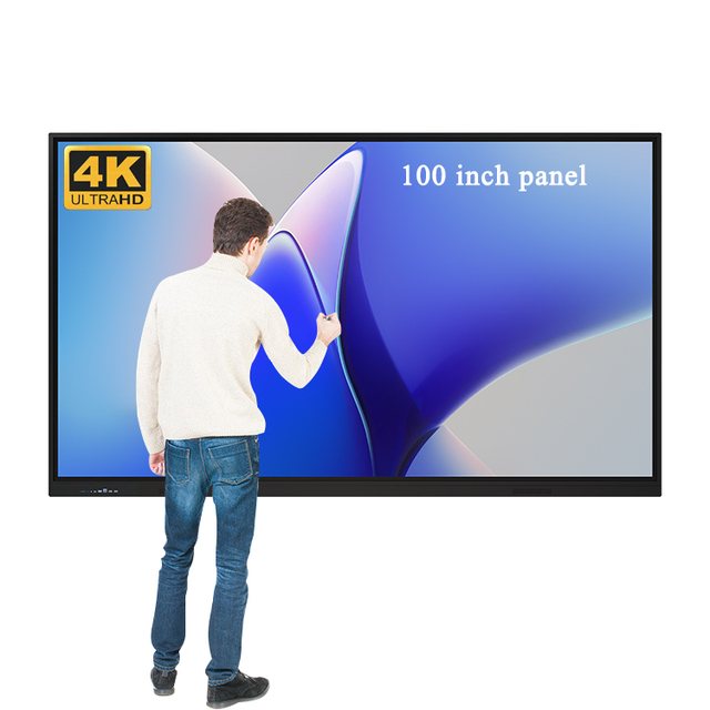 INGSCREEN Ir Multi-Touch 4k Interactive Whiteboard 65" LED Touch Screen with Android 14