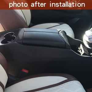 กล่องเก็บของคอนโซลกลางรถหนัง V260 V250วี-คลาสใหม่พร้อมที่วางแขนดัดแปลงที่วางแก้วด้านหน้า + - Product Image 5