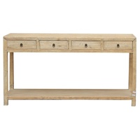 Table d'écriture à trois tiroirs en bois sculpté, modèle ancien chinois, massif naturel, pour ordinateur
