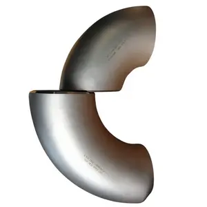 1" 33.4mm DN25 25A Sch40 90 Degree Elbow Pipe Fitting LR Seamless 1.4541 Ss321 Stainless Seamless Elbow