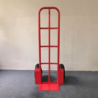 Chariot à main pliable HT1805 à deux roues avec plateforme en acier robuste, capacité de charge de 200 kg, outils de shopping portables, OEM