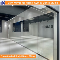 Miroir en aluminium sur mesure en gros 1,1 mm 2 mm 3 mm 4 mm 5 mm 6 mm, miroir en verre flotté transparent pas cher pour la maison et la décoration intérieure