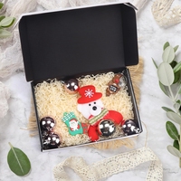Carton d'expédition au design de luxe avec logo personnalisé, enveloppe en noir et blanc, boîtes de papier ondulé
