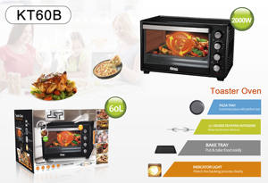 Forno Tostapane DSP Multifunzione 60L Grande Capacità Forno a Microonde Tostapane Elettrico per <span class=keywords><strong>Cucina</strong></span> - Product Image 5