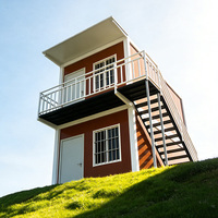 Maison préfabriquée de luxe de 20 pieds, maison mobile modulaire en conteneur, mini-maison préfabriquée, maison préfabriquée en conteneur