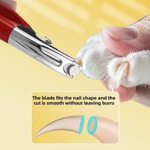 Trimmer <span class=keywords><strong>per</strong></span> unghie <span class=keywords><strong>per</strong></span> cani e <span class=keywords><strong>gatti</strong></span> in acciaio inossidabile a spina di pesce forbicine <span class=keywords><strong>per</strong></span> unghie <span class=keywords><strong>per</strong></span> la toelettatura prodotti <span class=keywords><strong>per</strong></span> la pulizia di bellezza - Product Image 3