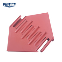 Accessoires de café de restaurant noir/rouge porte-gobelet en papier à café commercial organisateur porte-gobelet en papier jetable
