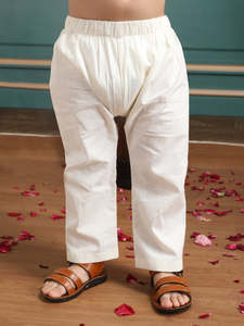 Conjunto de Kurta y Pijama de Algodón Estampado para Niños, Ropa Étnica Suave y Transpirable para Niños, Atuendo Tradicional Festivo, Ajuste Cómodo - Product Image 4