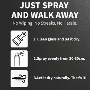 Autoquize mạnh mẽ chống sương mù phun 500ml defogging lớp phủ với Purifying phim cho tối đa phòng chống sương mù và rõ ràng xem - Product Image 6