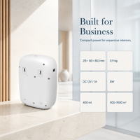 Diffuseur de parfum programmable pour hôtel 400 ml, machine à arôme sans eau avec application Bluetooth, programmation hebdomadaire, 500-1000 m³, écran LCD, verrouillage par clé
