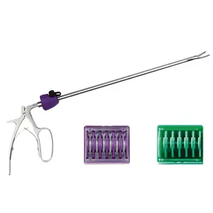 Hot Sale Closure Polymer Ligation Clip Surgical Vascular Hemolok Clip Applicator Laparoscopy Ligating Clips S/M/L 10 Mm