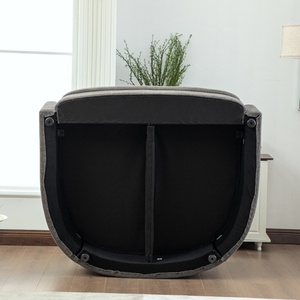 Fauteuil de <span class=keywords><strong>lecture</strong></span> rembourré en forme de baril avec siège profond pour salon - Product Image 5