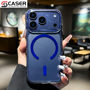 Funda Magnética Transparente Anti-amarillamiento para iPhone 14-17 Pro Max, con Carga Inalámbrica, Sensación de <span class=keywords><strong>Piel</strong></span>, Resistente a Impactos - Product Image 6