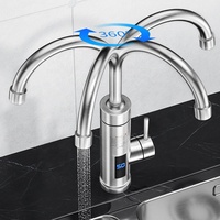 Robinet chauffe-eau électrique pour cuisine, chauffage rapide de l'eau chaude