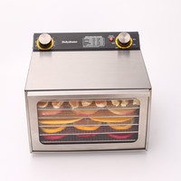 Kleine 6 Trays Cassave Vlees Mango Fruit En Plantaardige Voedsel Drogen Kast Dehydrator Machine