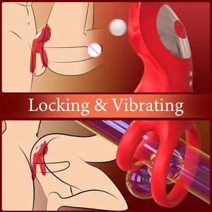 <span class=keywords><strong>S</strong></span>-Hande Hot Selling Vibrerende Cock Ring Rose Mannelijke Clitoris Penis Ring Vibrator voor Koppels Adult <span class=keywords><strong>Sex</strong></span> Toys voor Mannen Vrouwen - Product Image 2