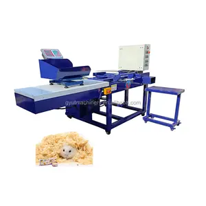 UT Factory Supply Scale Weighing Horizontal Bagging Baler For Wood Shavings 1KG 5KG Waste Paper Old Clothes Small Press Machine