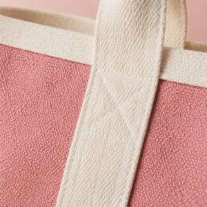 Large <b>Canvas</b> <b>Tote</b> Bag Multi Color Block Oversized Cotton Reusable Everyday Shoulder Handbag with Pocket for Work Travel Gym - Product Image 3
