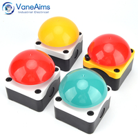 Boîtier de boutons étanche, interrupteur à commande manuelle, interrupteur au pied, à verrouillage/à réinitialisation automatique, utilisé pour les jouets d'amusement et les équipements mécaniques