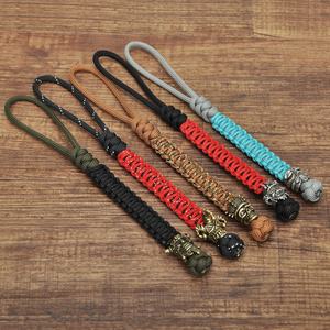 Retro <strong>Charm</strong> Cz Stone Hat Skull Bead for Diy Making <strong>Paracord</strong> Bracelet Lanyard Keychain Necklace - Product Image 5